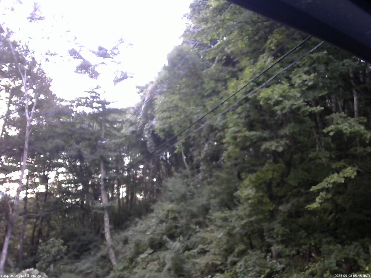 長野県菅平高原 ゆたか山荘 東側上空 2025/09/08 05:45