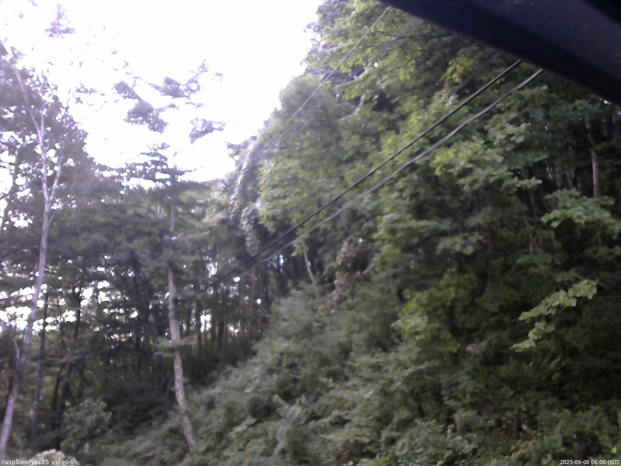長野県菅平高原 ゆたか山荘 東側上空 2025/09/08 06:00