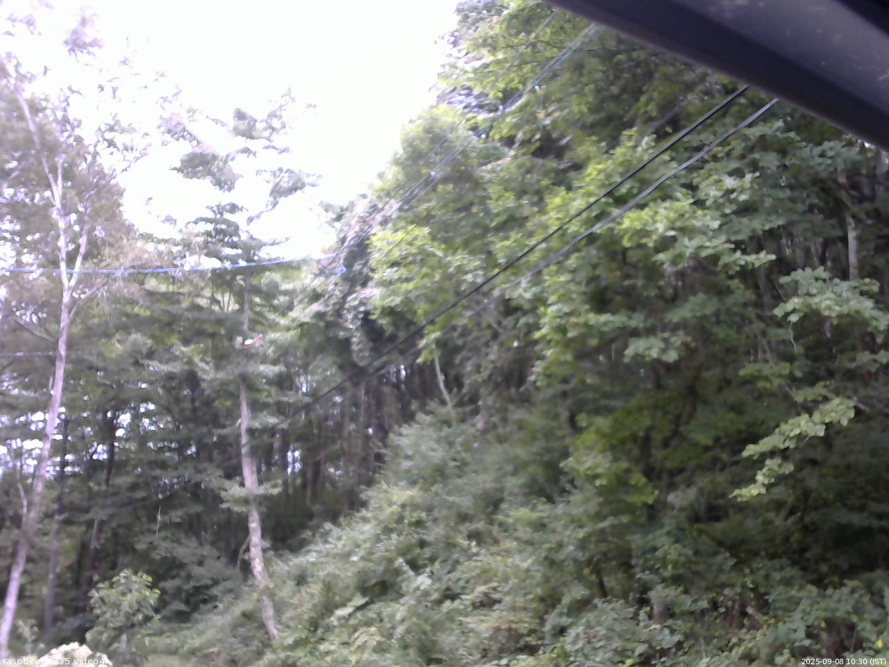 長野県菅平高原 ゆたか山荘 東側上空 2025/09/08 10:30