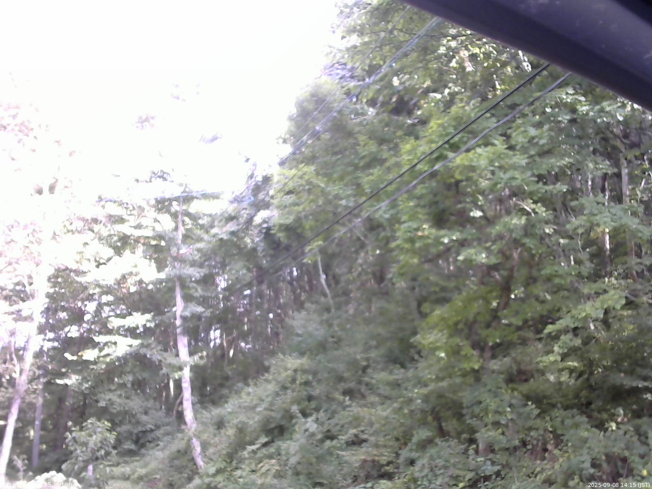 長野県菅平高原 ゆたか山荘 東側上空 2025/09/08 14:15