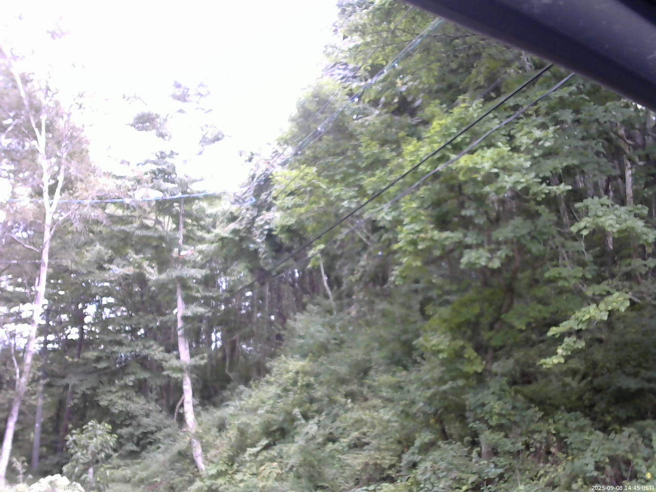 長野県菅平高原 ゆたか山荘 東側上空 2025/09/08 14:45