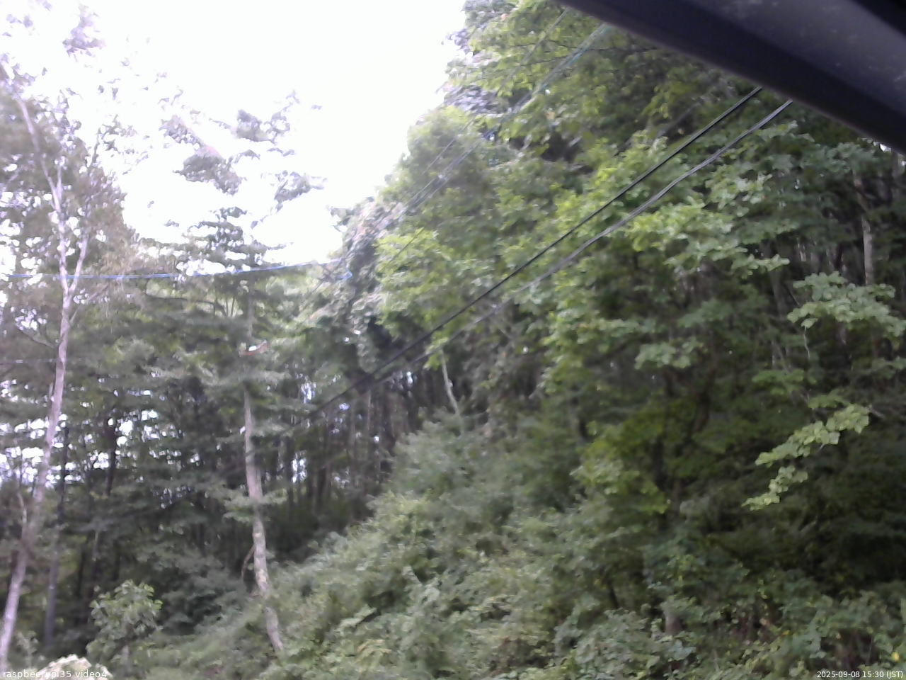 長野県菅平高原 ゆたか山荘 東側上空 2025/09/08 15:30