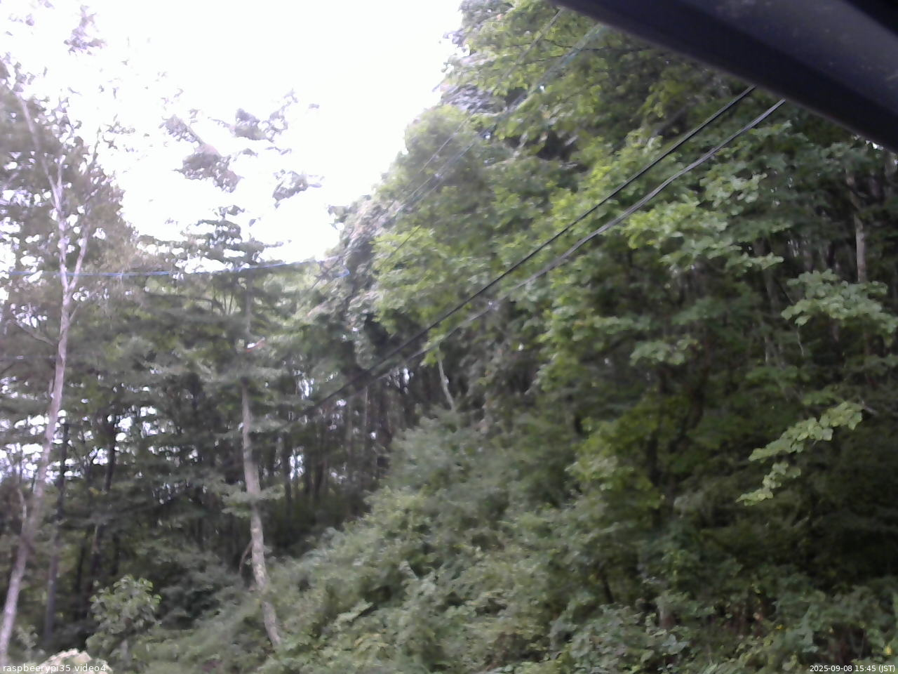 長野県菅平高原 ゆたか山荘 東側上空 2025/09/08 15:45