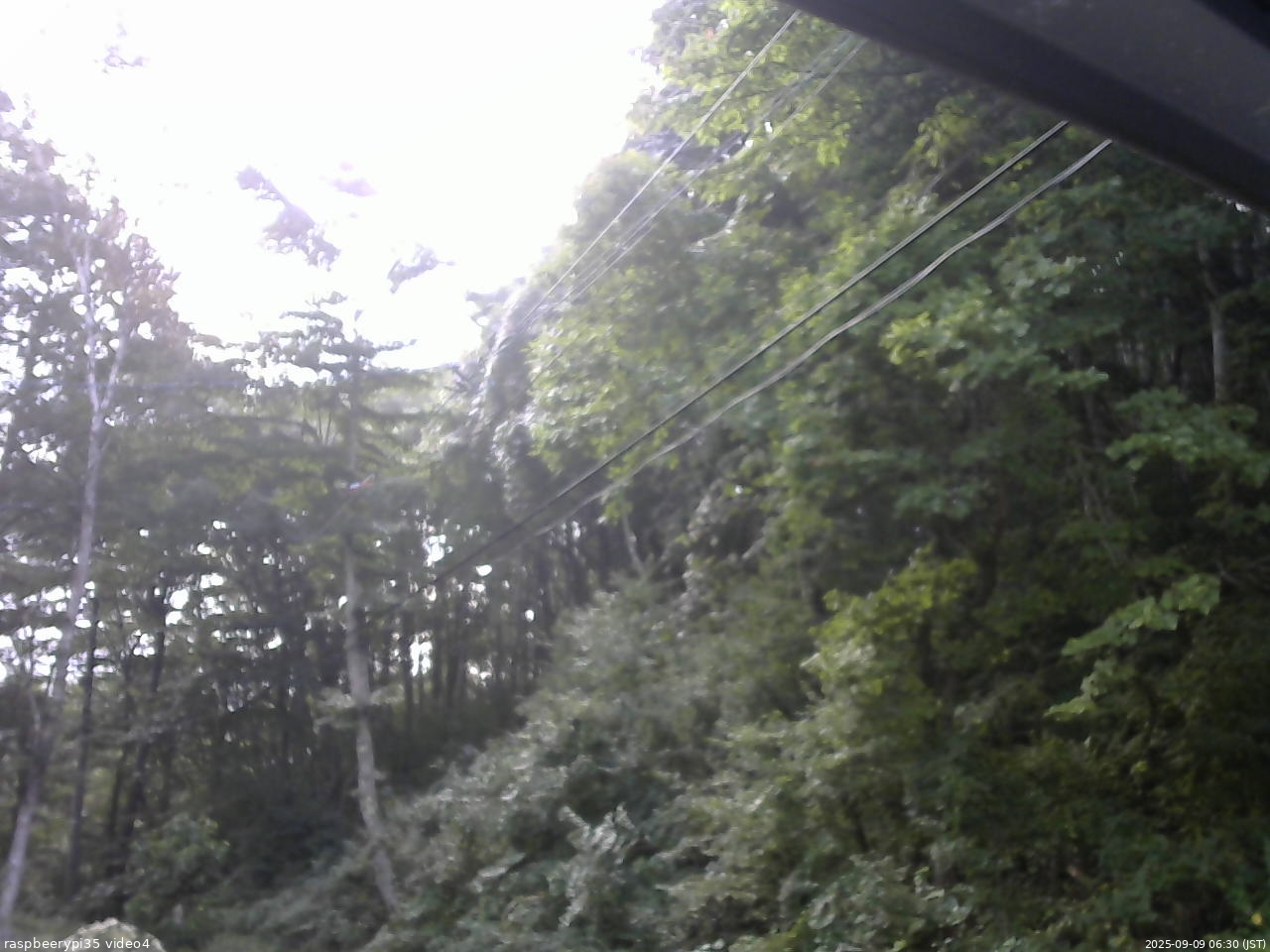 長野県菅平高原 ゆたか山荘 東側上空 2025/09/09 06:30