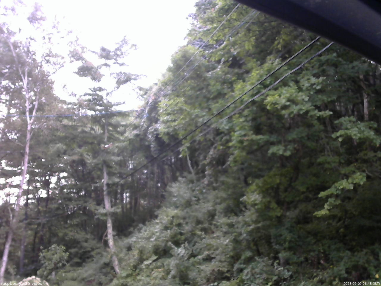 長野県菅平高原 ゆたか山荘 東側上空 2025/09/09 06:45