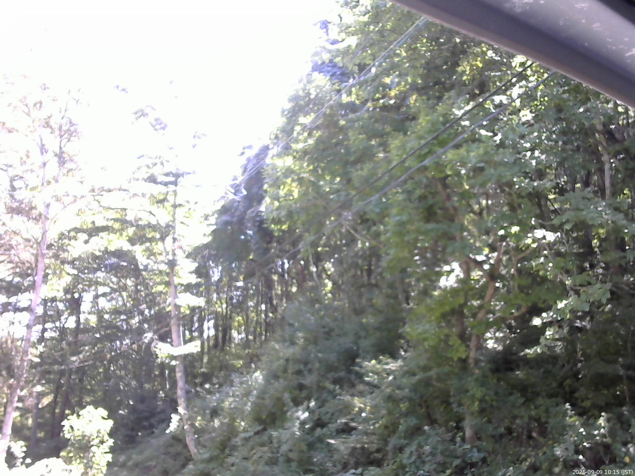 長野県菅平高原 ゆたか山荘 東側上空 2025/09/09 10:15