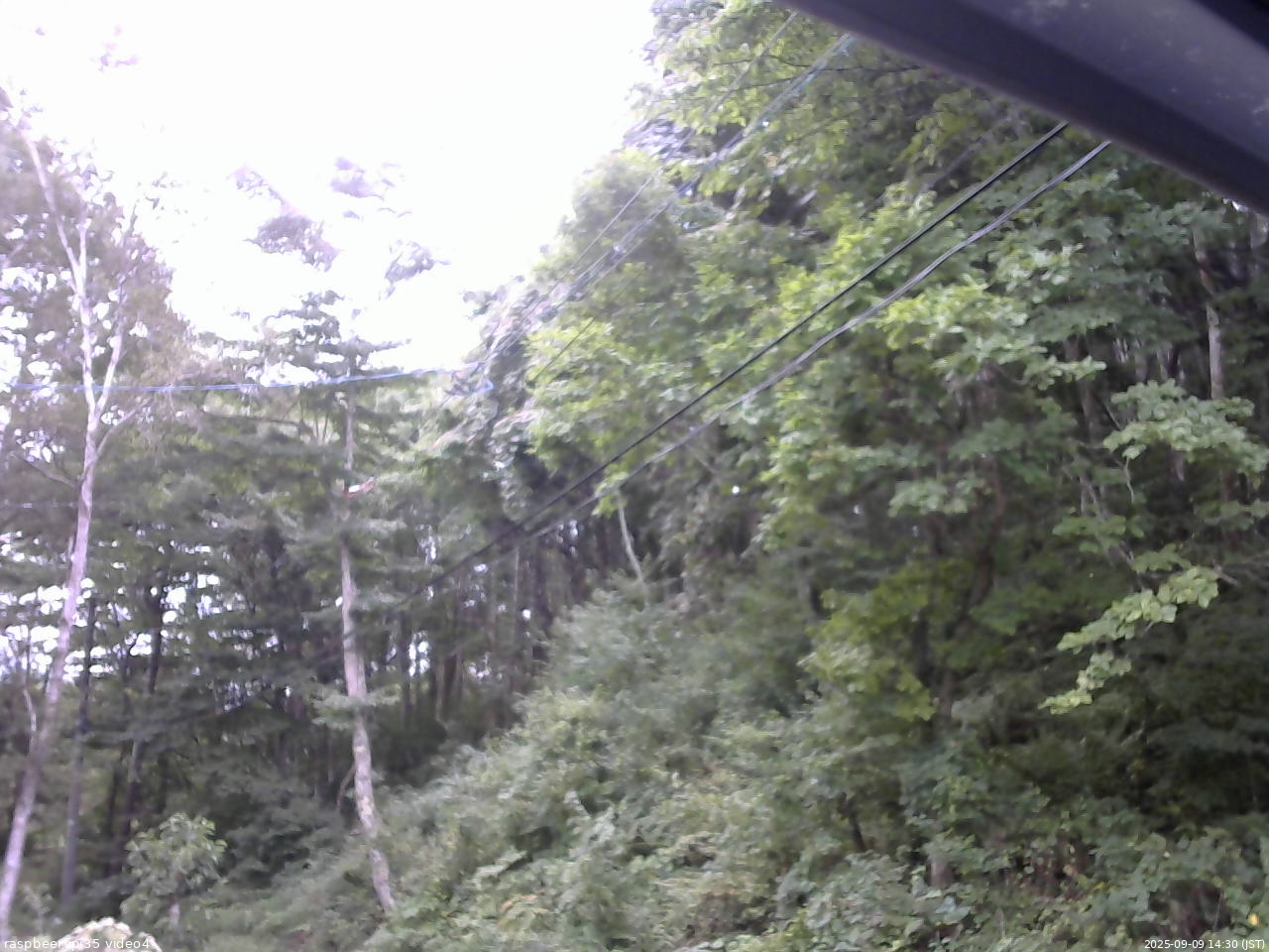 長野県菅平高原 ゆたか山荘 東側上空 2025/09/09 14:30