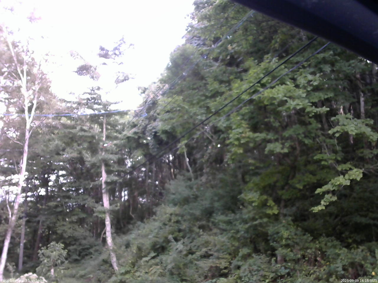 長野県菅平高原 ゆたか山荘 東側上空 2025/09/09 16:15