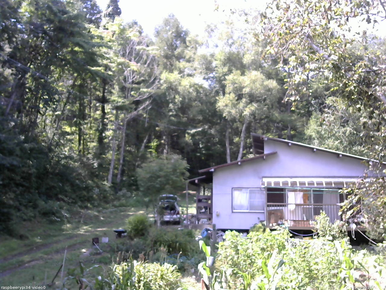 長野県菅平高原 ゆたか山荘 西側(坂上) 2025/09/10 11:45