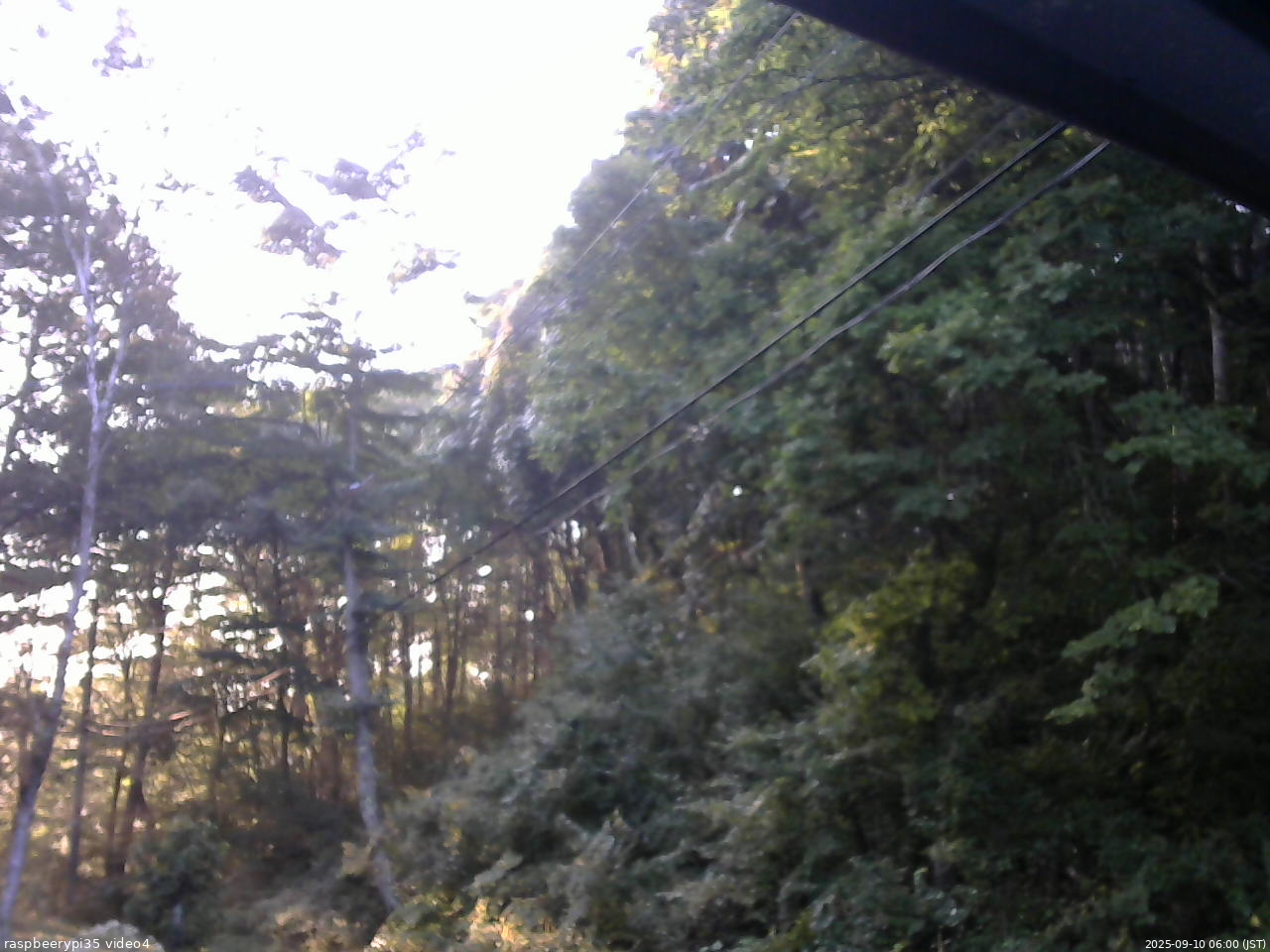 長野県菅平高原 ゆたか山荘 東側上空 2025/09/10 06:00