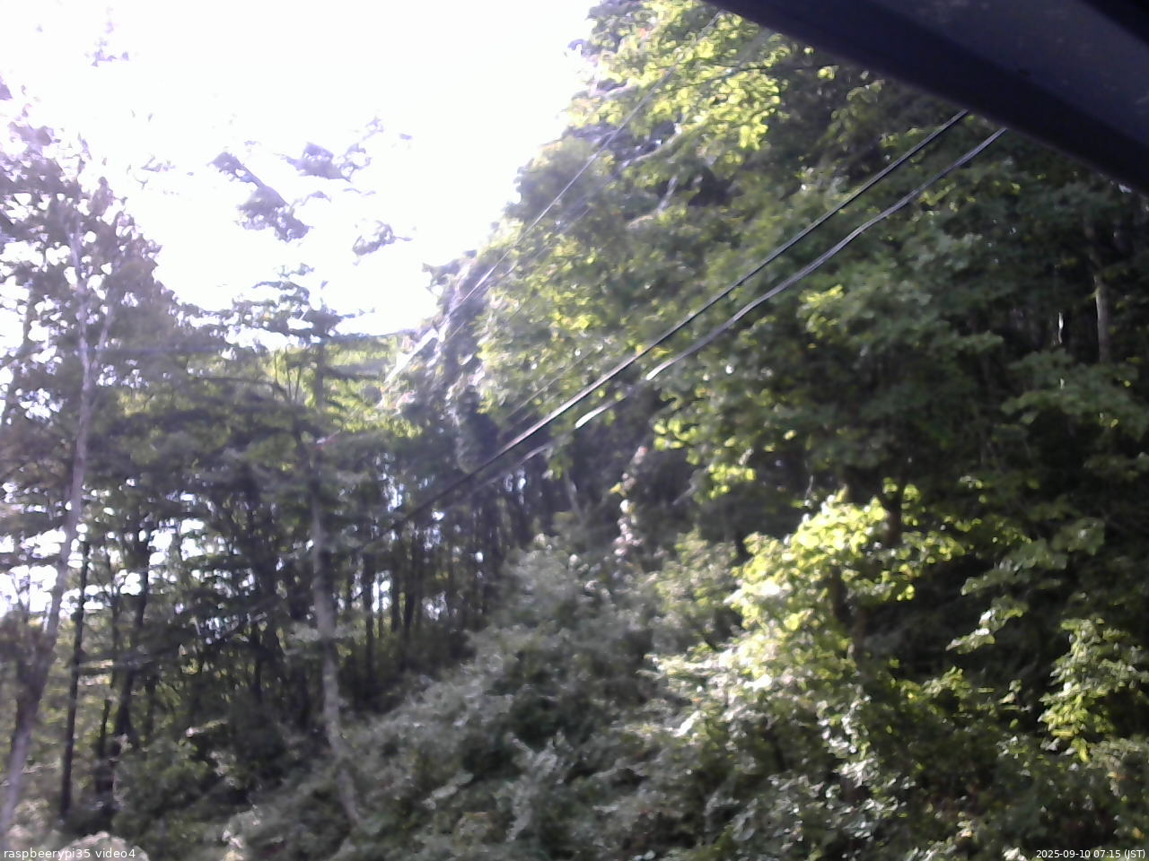 長野県菅平高原 ゆたか山荘 東側上空 2025/09/10 07:15