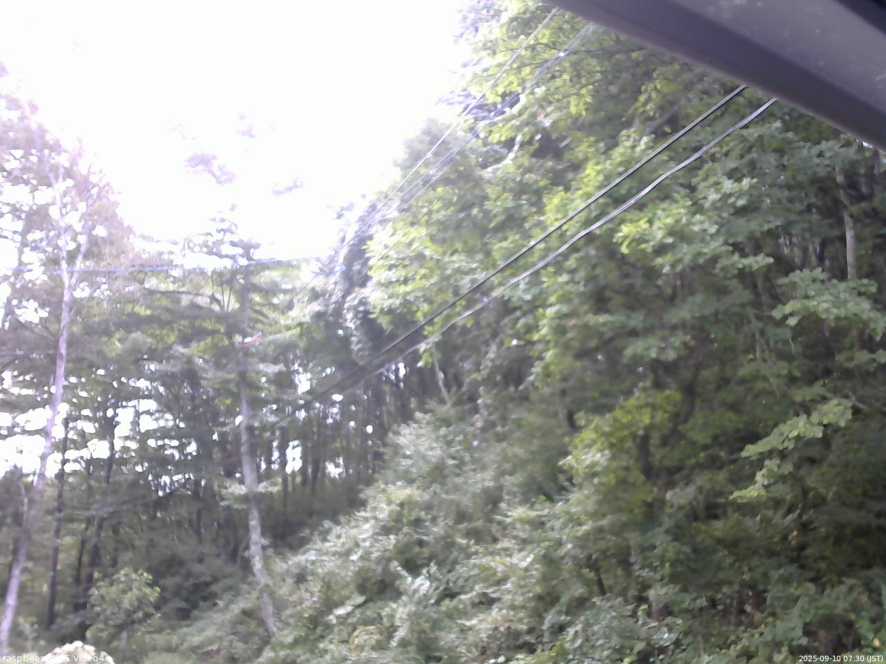 長野県菅平高原 ゆたか山荘 東側上空 2025/09/10 07:30