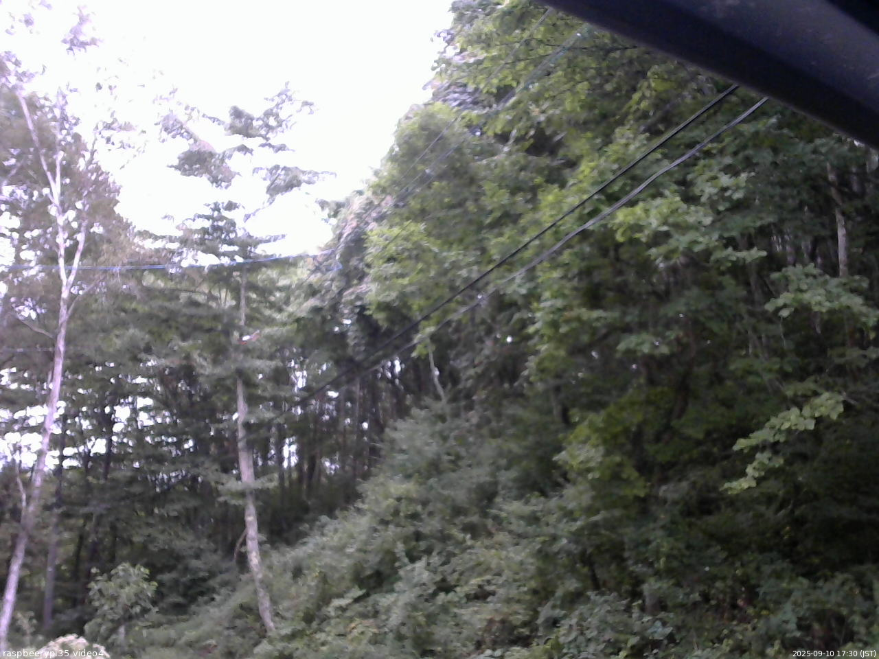 長野県菅平高原 ゆたか山荘 東側上空 2025/09/10 17:30