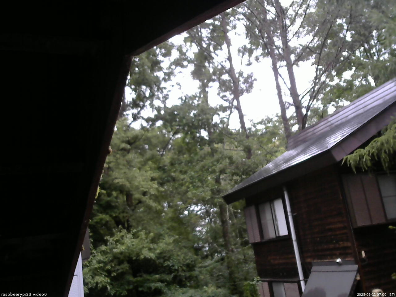 長野県菅平高原 ゆたか山荘 北側 2025/09/11 07:00