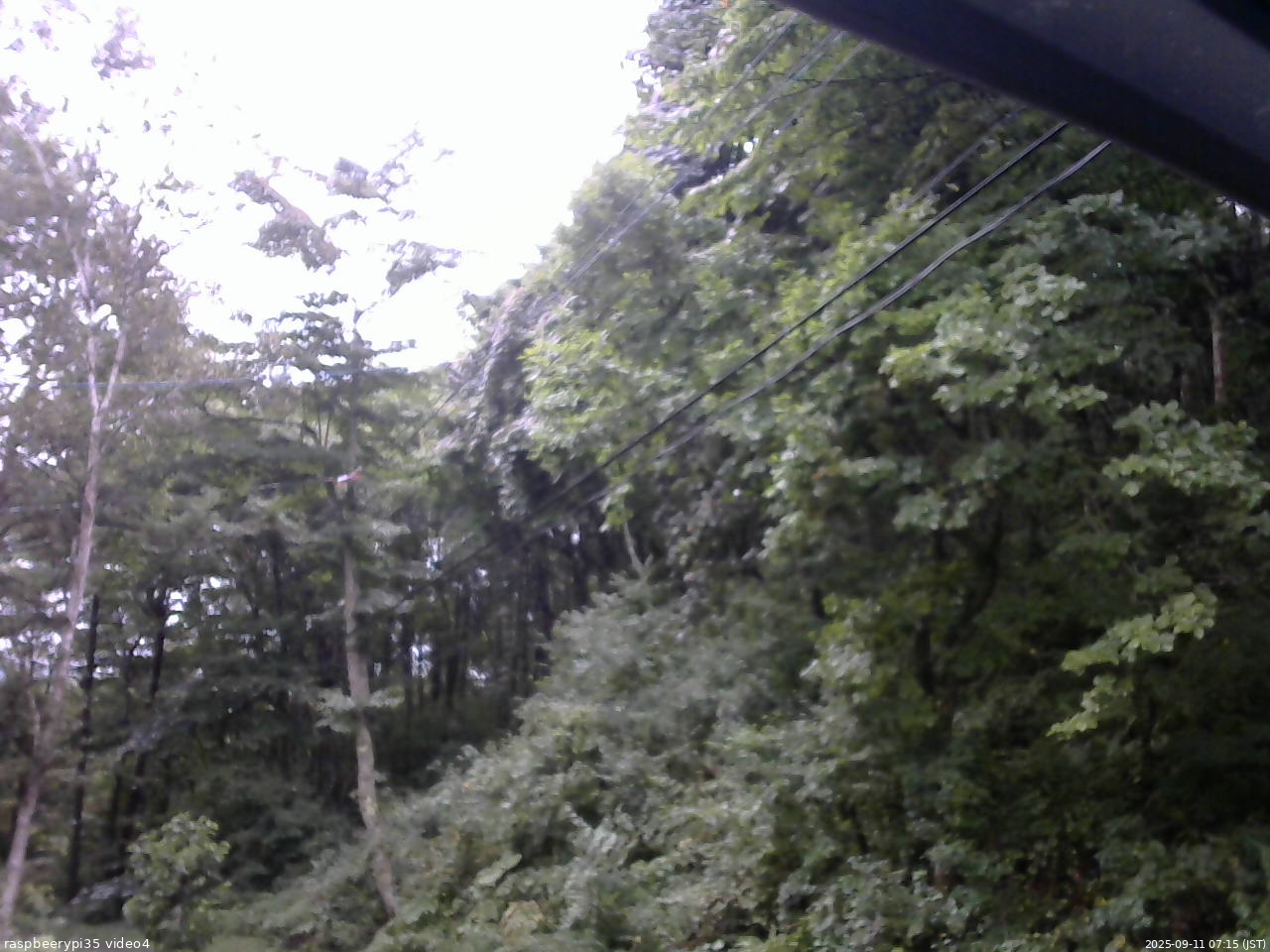 長野県菅平高原 ゆたか山荘 東側上空 2025/09/11 07:15