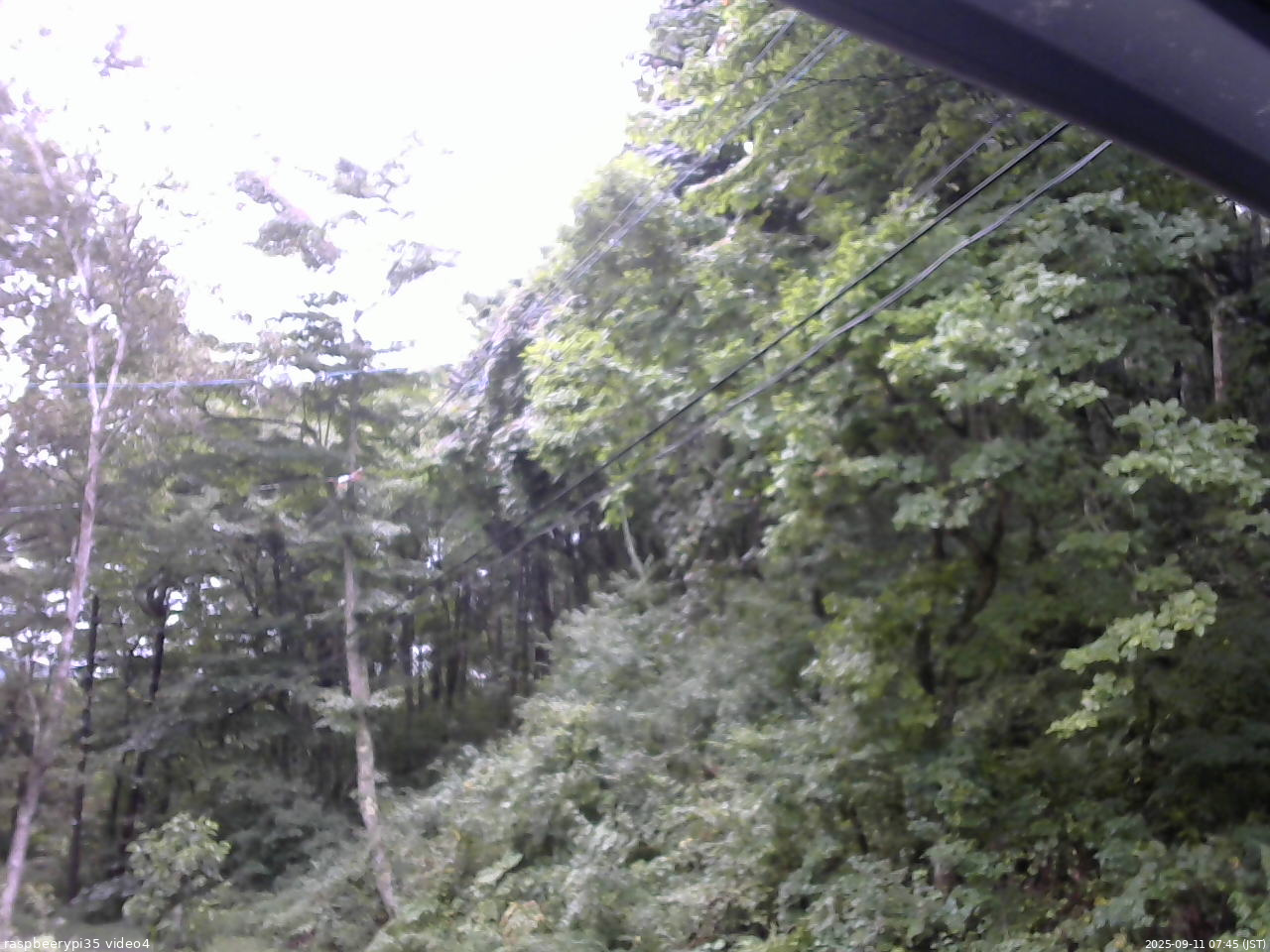 長野県菅平高原 ゆたか山荘 東側上空 2025/09/11 07:45