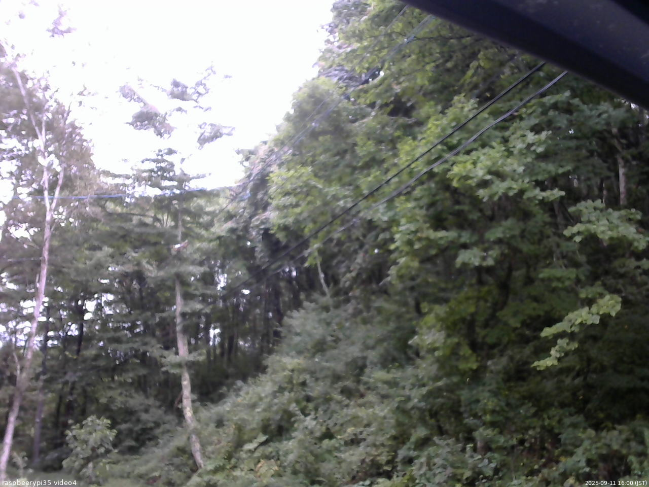 長野県菅平高原 ゆたか山荘 東側上空 2025/09/11 16:00