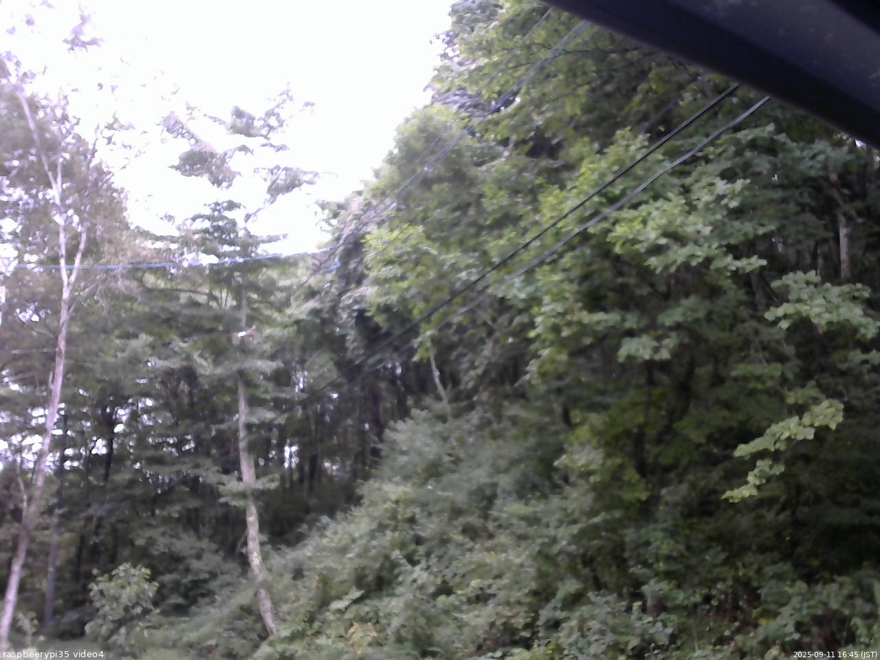 長野県菅平高原 ゆたか山荘 東側上空 2025/09/11 16:45