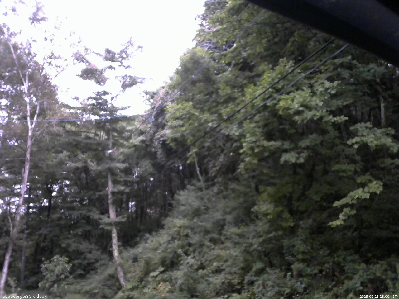 長野県菅平高原 ゆたか山荘 東側上空 2025/09/11 18:00