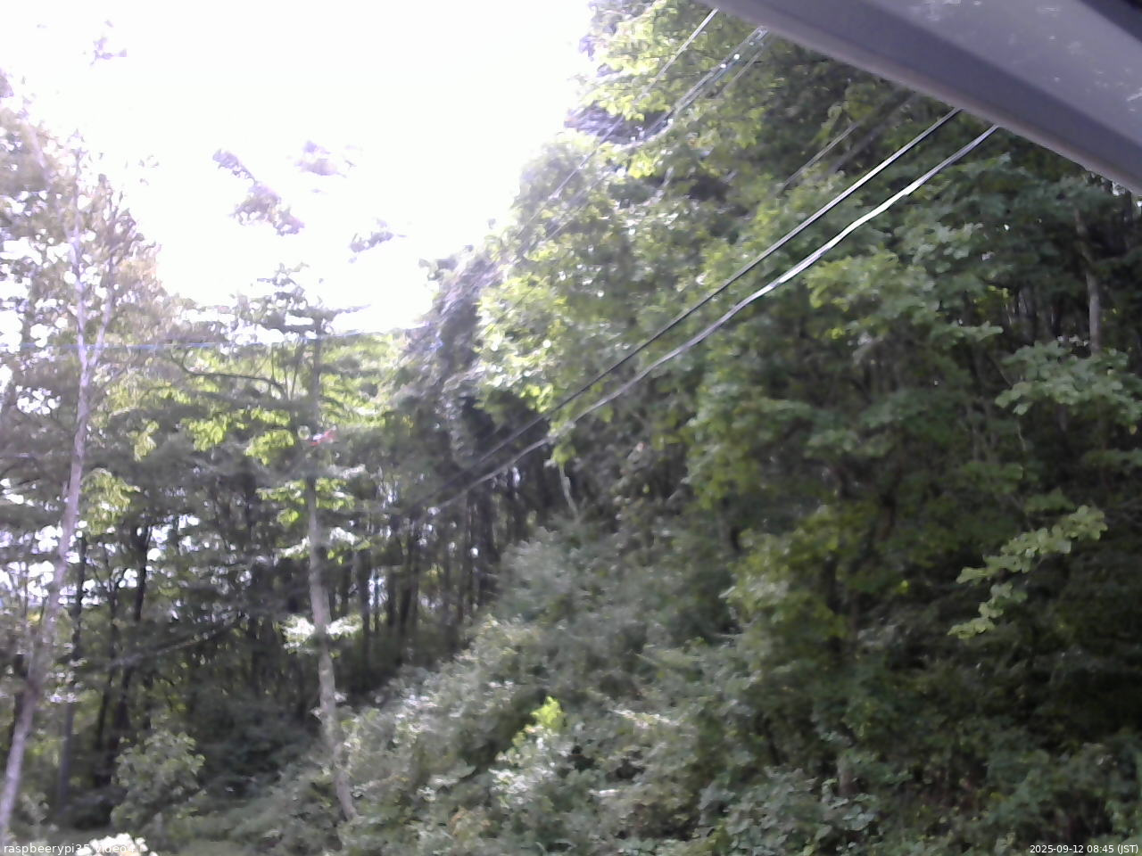 長野県菅平高原 ゆたか山荘 東側上空 2025/09/12 08:45