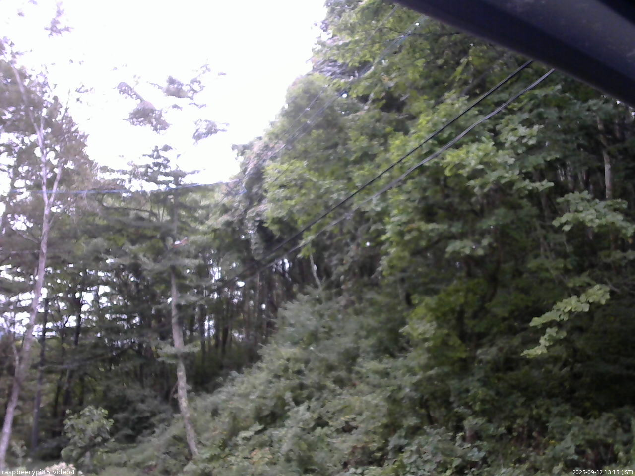 長野県菅平高原 ゆたか山荘 東側上空 2025/09/12 13:15