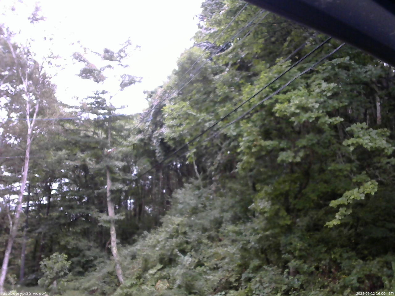 長野県菅平高原 ゆたか山荘 東側上空 2025/09/12 16:00