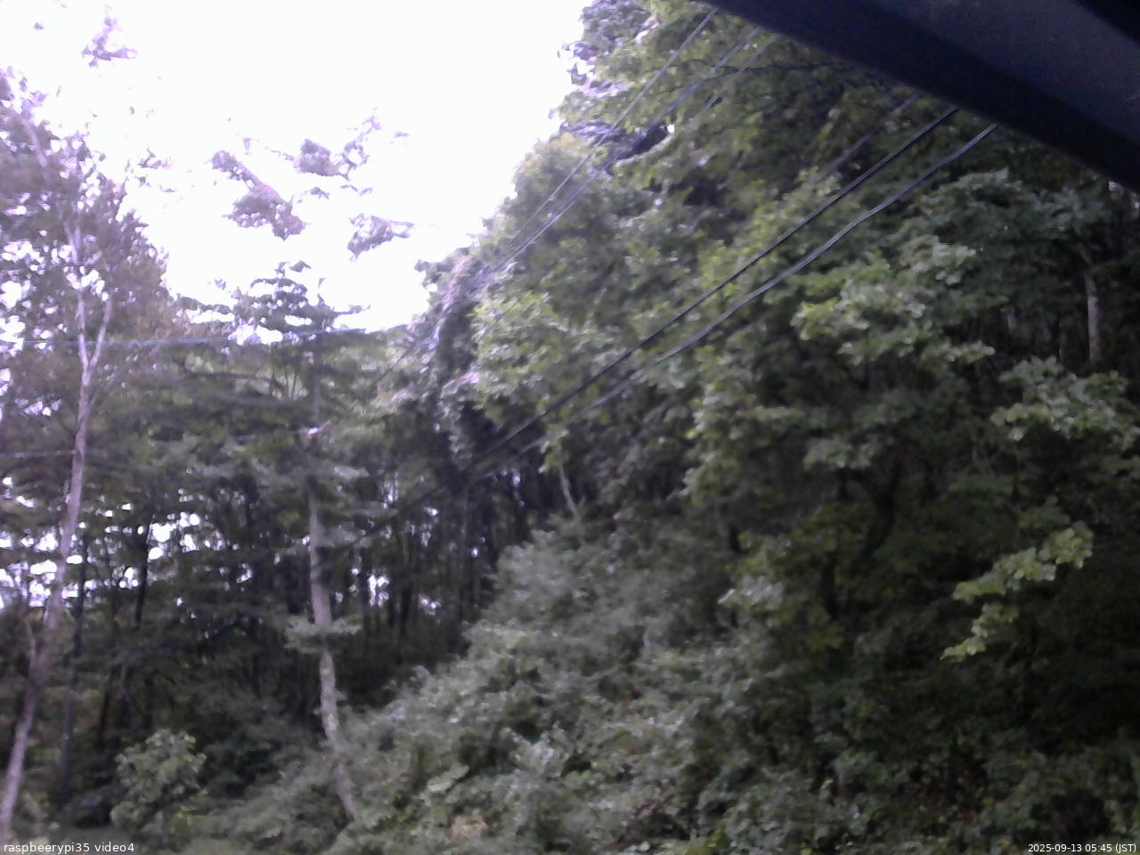 長野県菅平高原 ゆたか山荘 東側上空 2025/09/13 05:45
