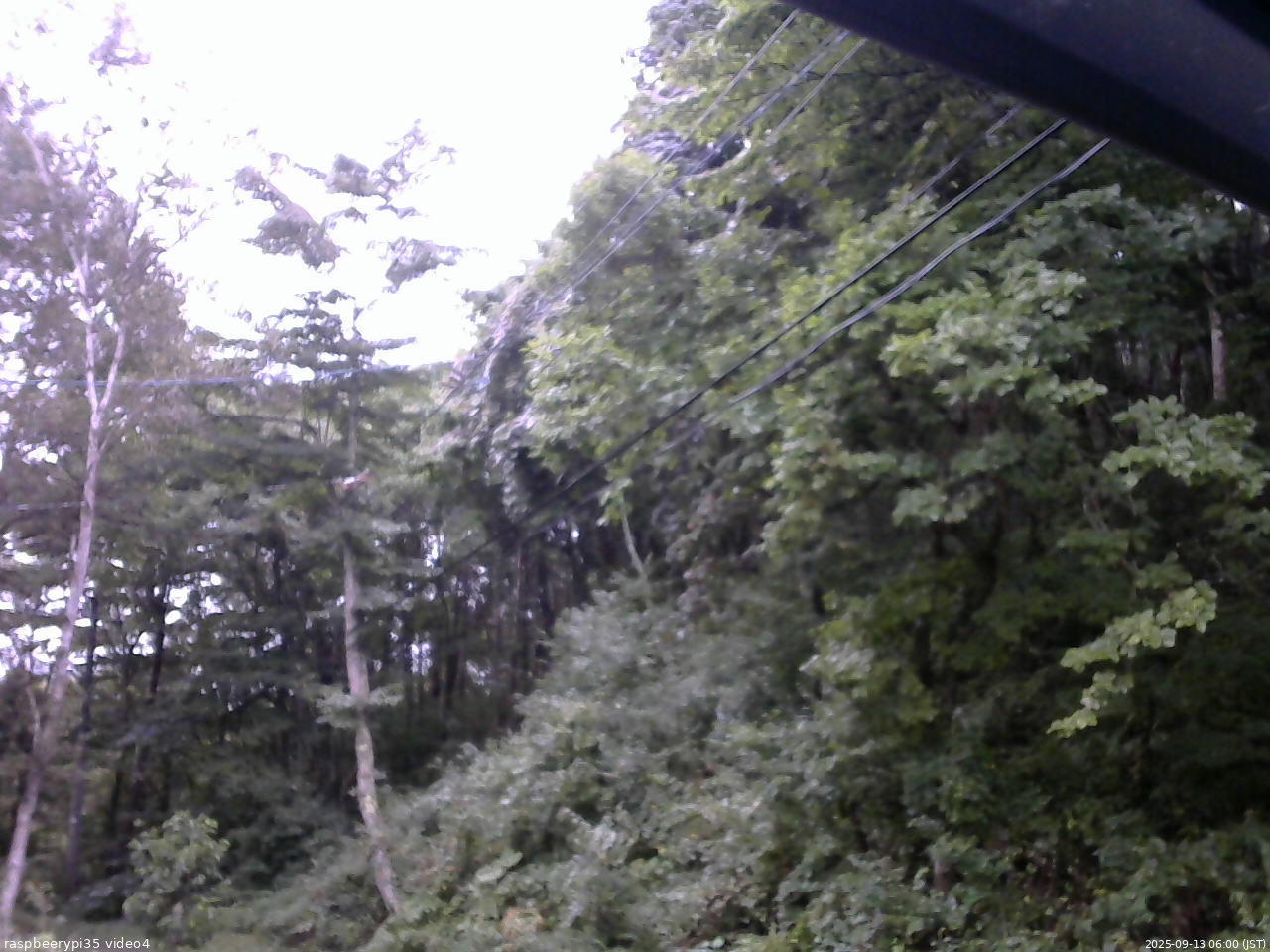 長野県菅平高原 ゆたか山荘 東側上空 2025/09/13 06:00