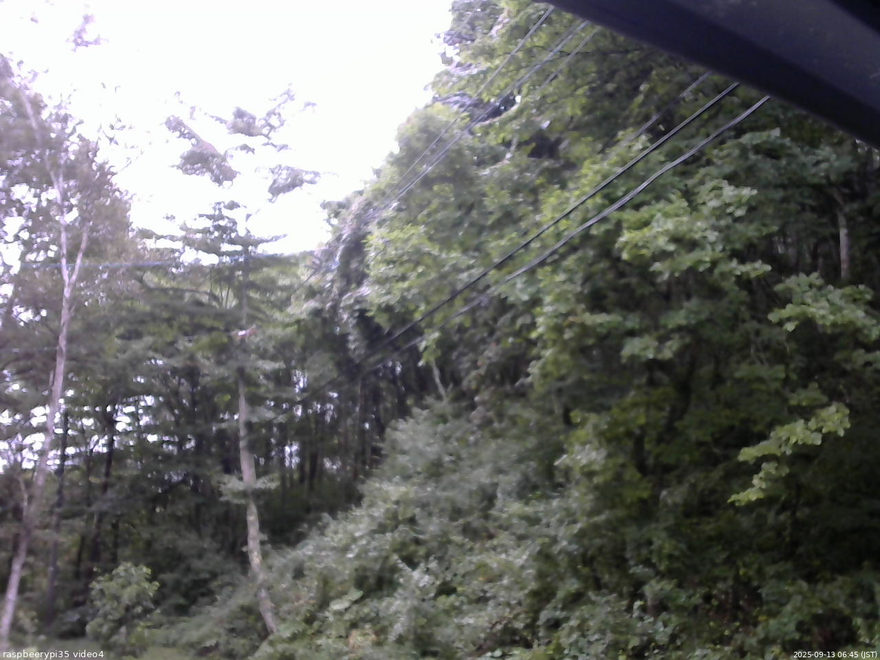長野県菅平高原 ゆたか山荘 東側上空 2025/09/13 06:45