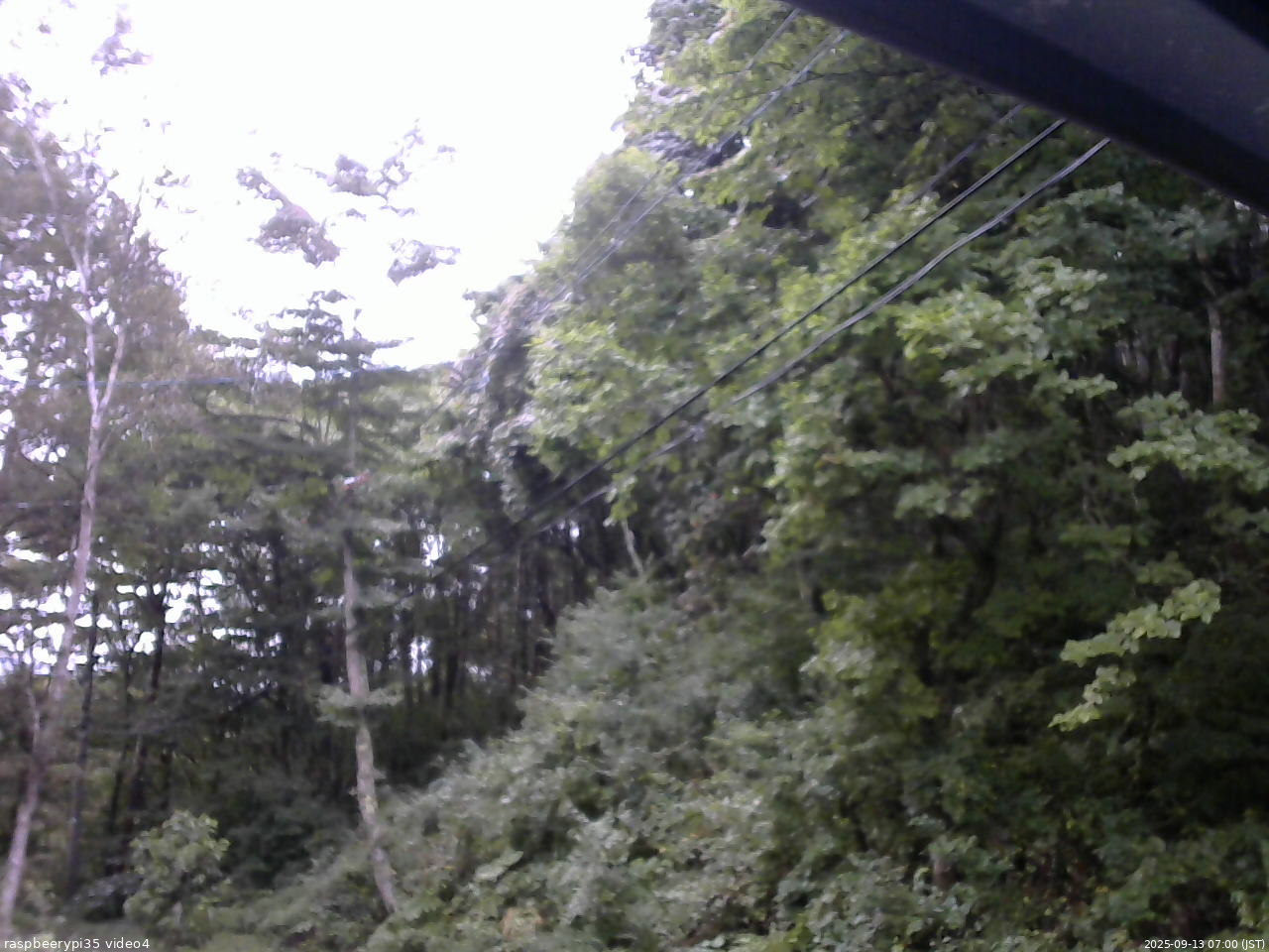 長野県菅平高原 ゆたか山荘 東側上空 2025/09/13 07:00