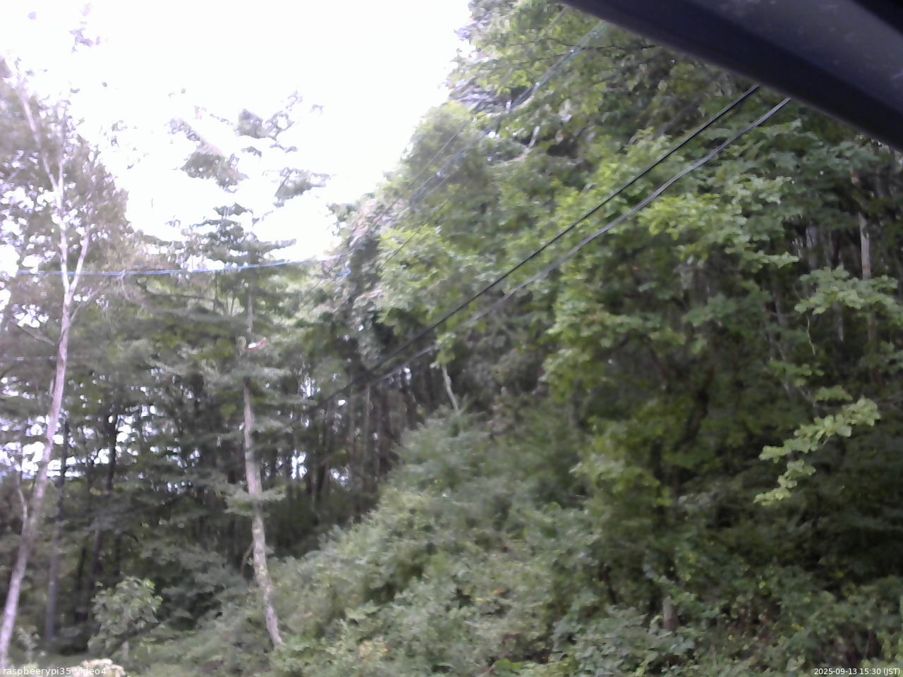 長野県菅平高原 ゆたか山荘 東側上空 2025/09/13 15:30