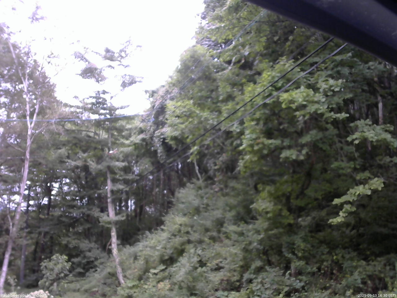 長野県菅平高原 ゆたか山荘 東側上空 2025/09/13 16:30