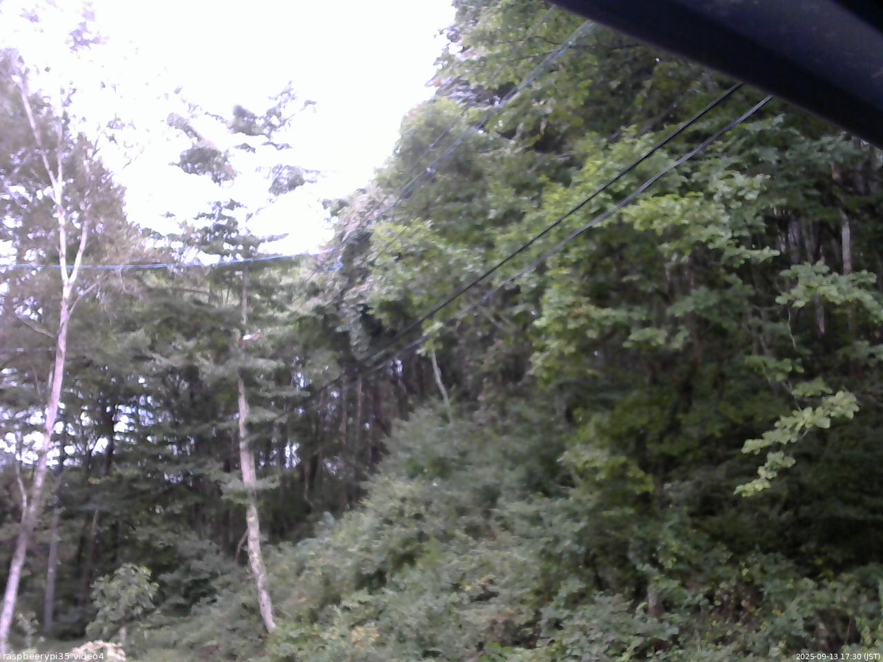 長野県菅平高原 ゆたか山荘 東側上空 2025/09/13 17:30