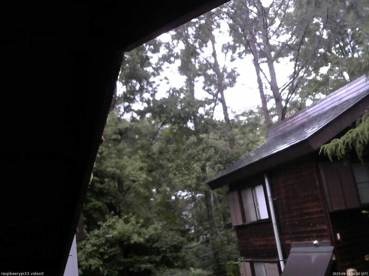 長野県菅平高原 ゆたか山荘 北側 2025/09/14 06:30
