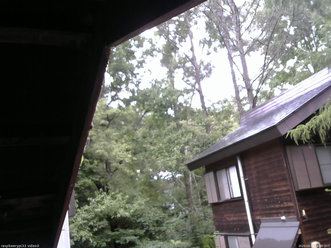 長野県菅平高原 ゆたか山荘 北側 2025/09/14 13:00