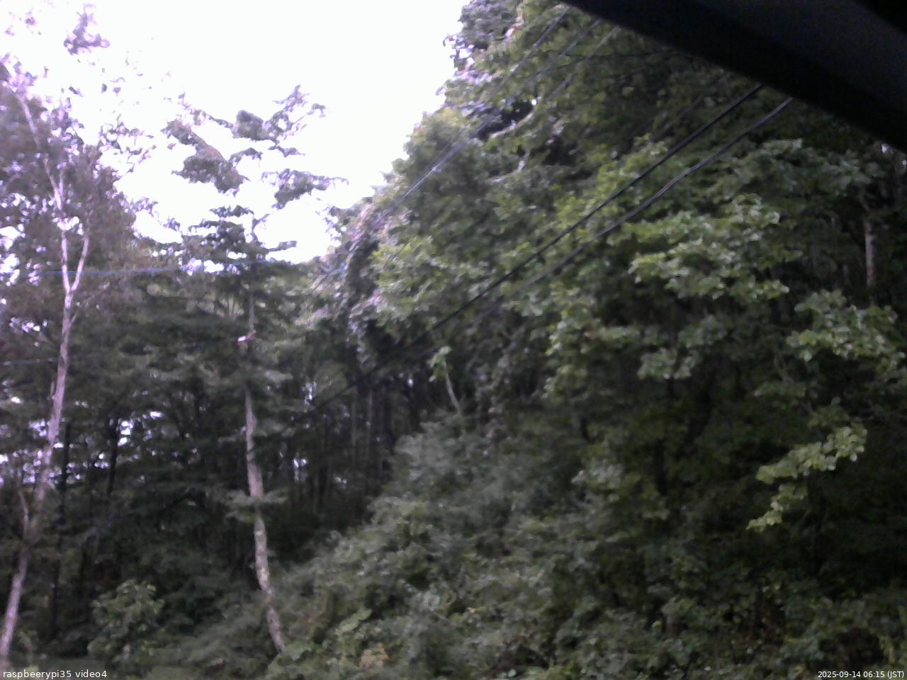 長野県菅平高原 ゆたか山荘 東側上空 2025/09/14 06:15