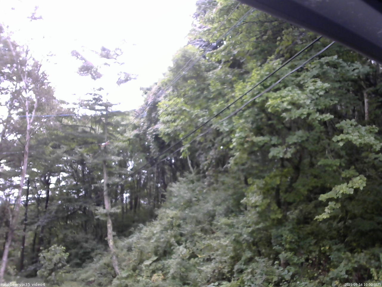 長野県菅平高原 ゆたか山荘 東側上空 2025/09/14 10:00