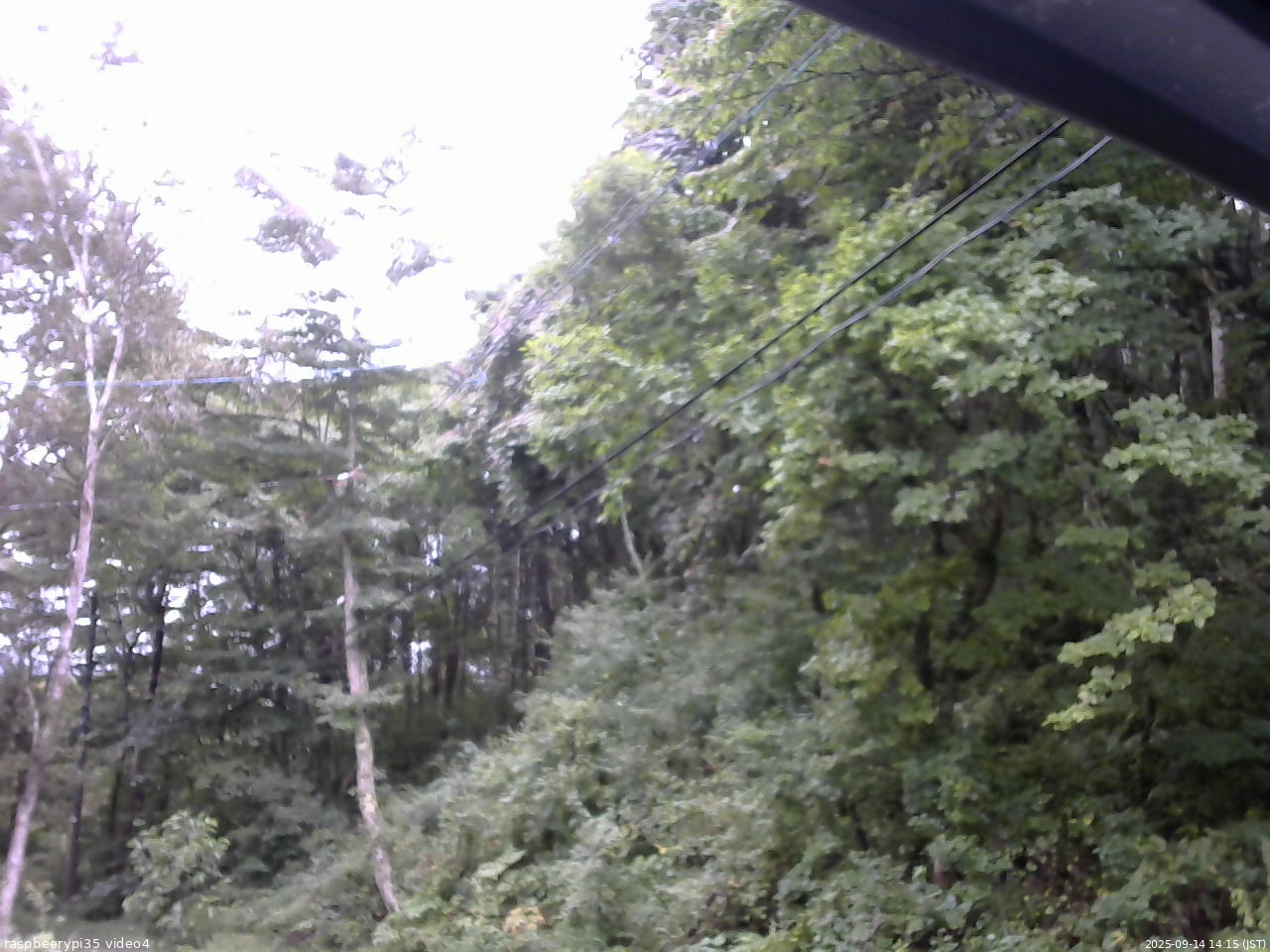 長野県菅平高原 ゆたか山荘 東側上空 2025/09/14 14:15