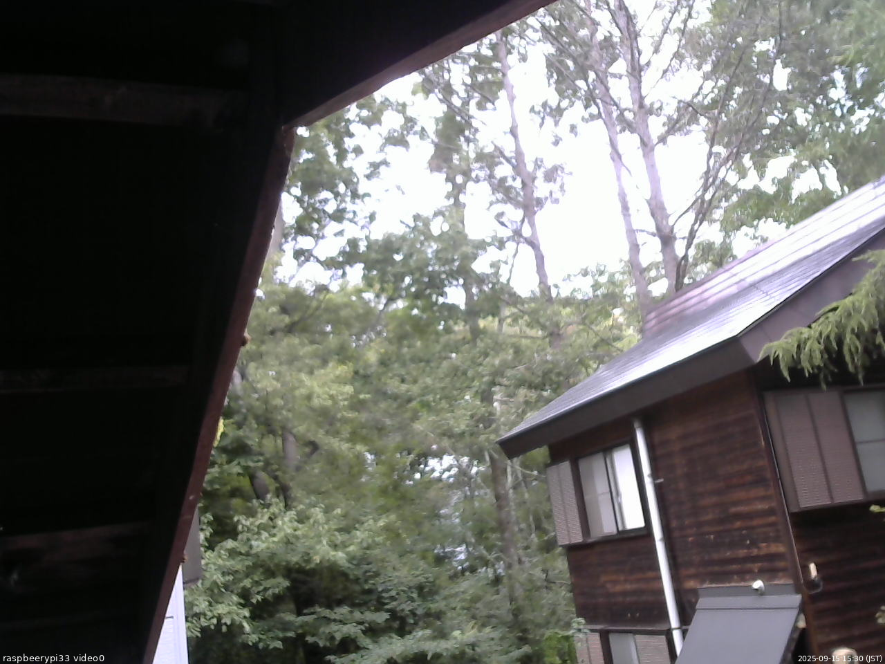 長野県菅平高原 ゆたか山荘 北側 2025/09/15 15:30