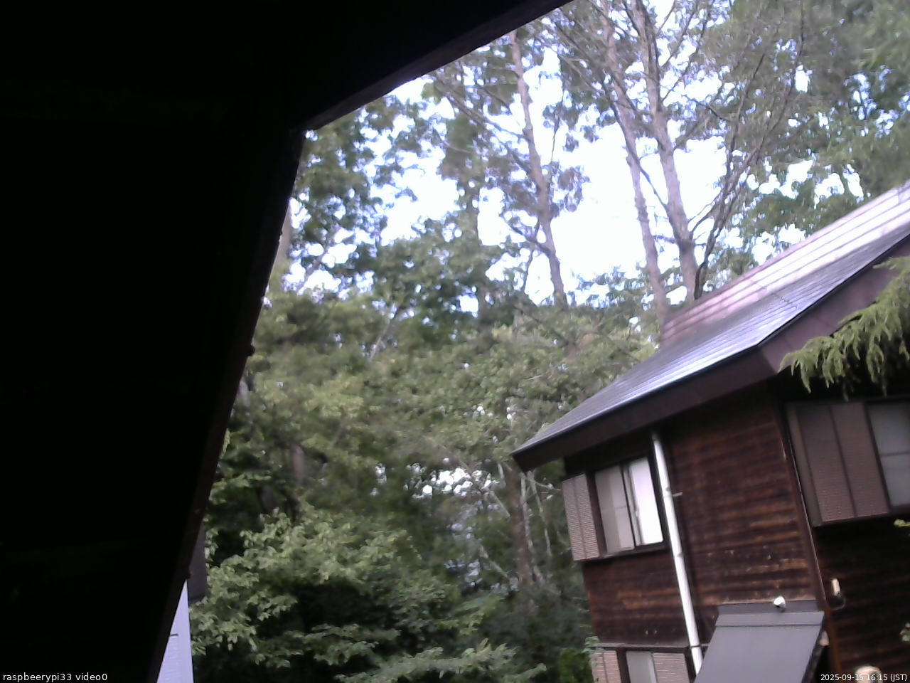 長野県菅平高原 ゆたか山荘 北側 2025/09/15 16:15