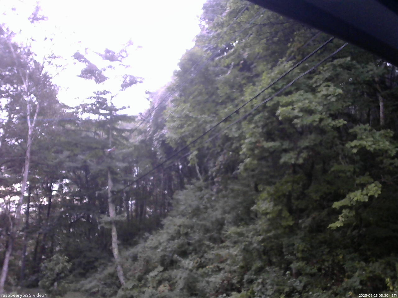 長野県菅平高原 ゆたか山荘 東側上空 2025/09/15 05:30