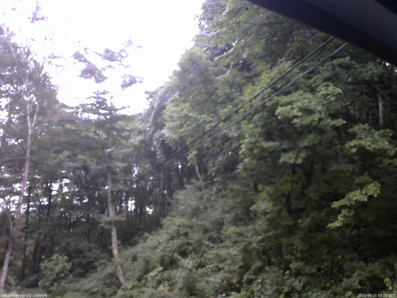 長野県菅平高原 ゆたか山荘 東側上空 2025/09/15 07:15