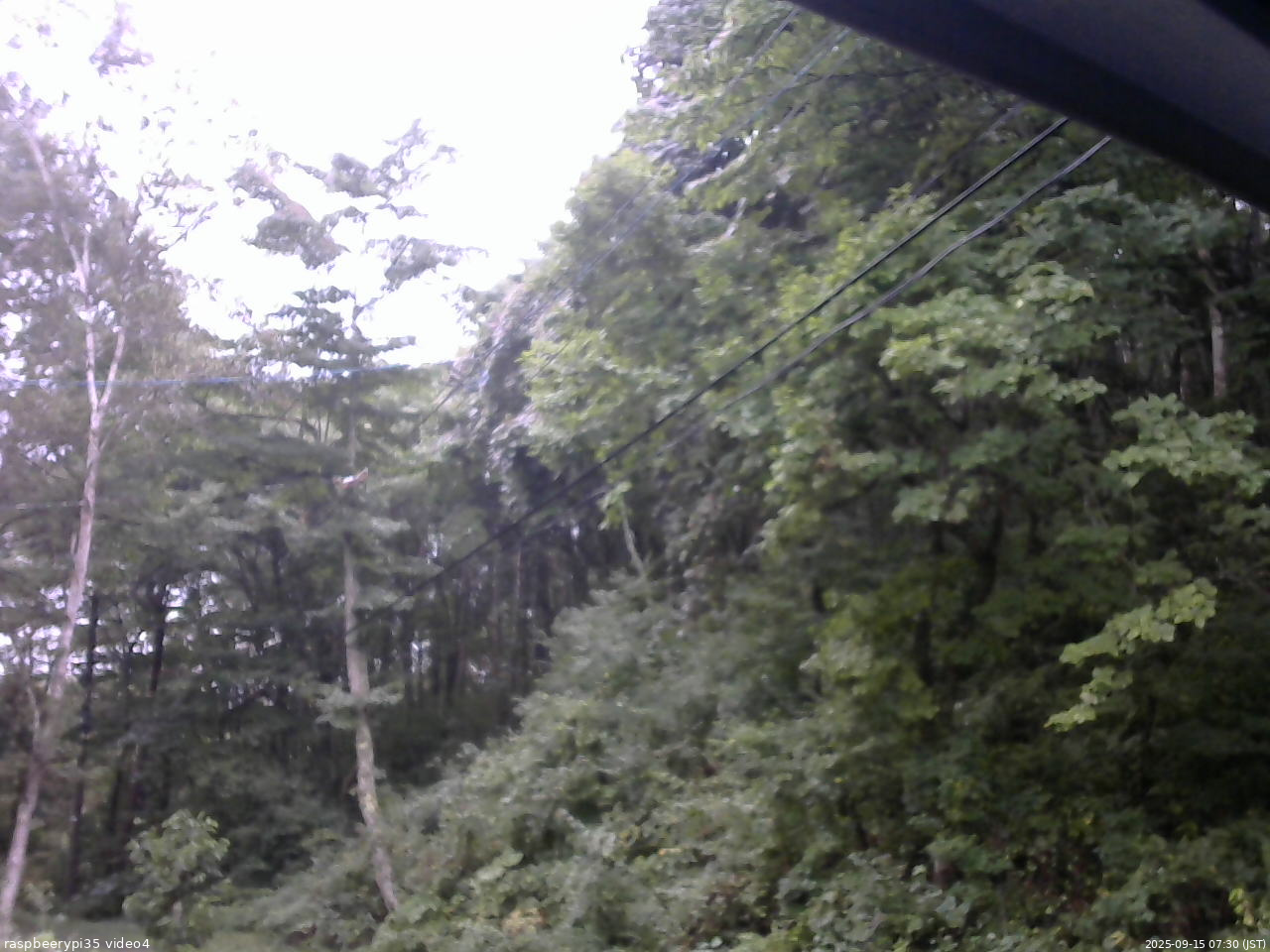 長野県菅平高原 ゆたか山荘 東側上空 2025/09/15 07:30
