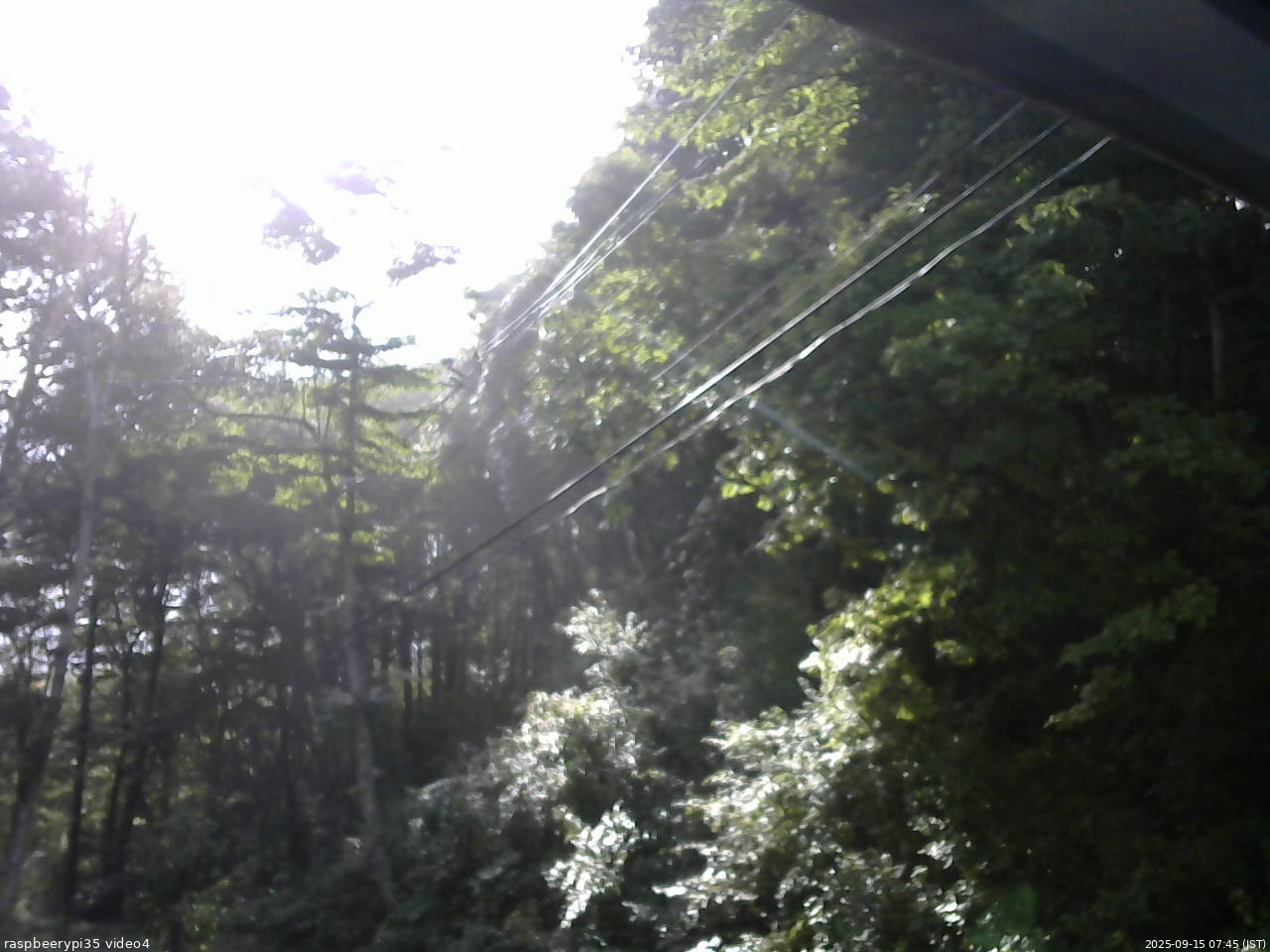 長野県菅平高原 ゆたか山荘 東側上空 2025/09/15 07:45