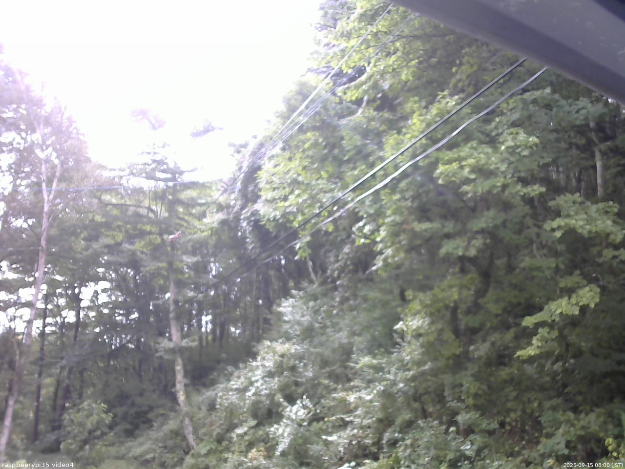 長野県菅平高原 ゆたか山荘 東側上空 2025/09/15 08:00