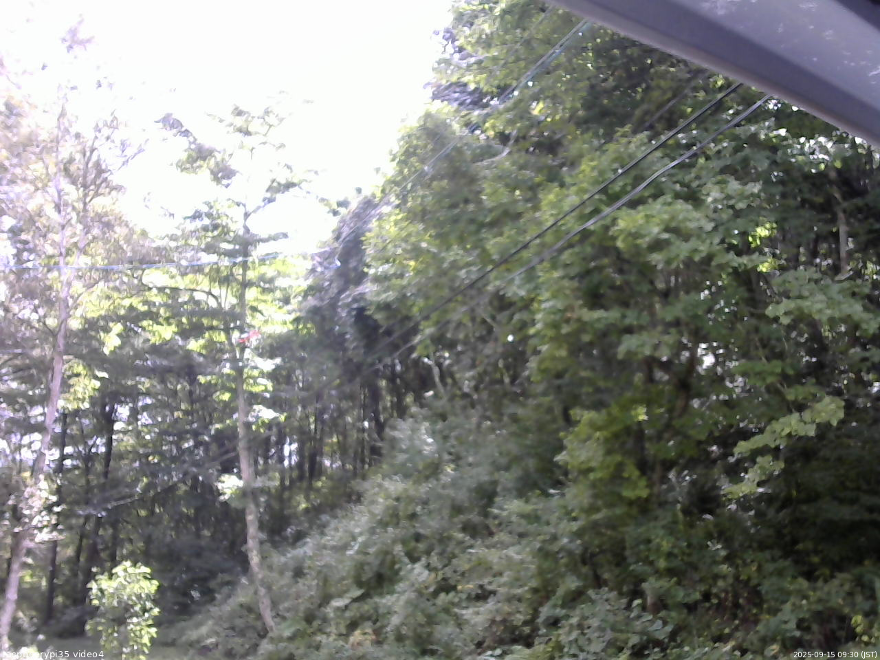 長野県菅平高原 ゆたか山荘 東側上空 2025/09/15 09:30