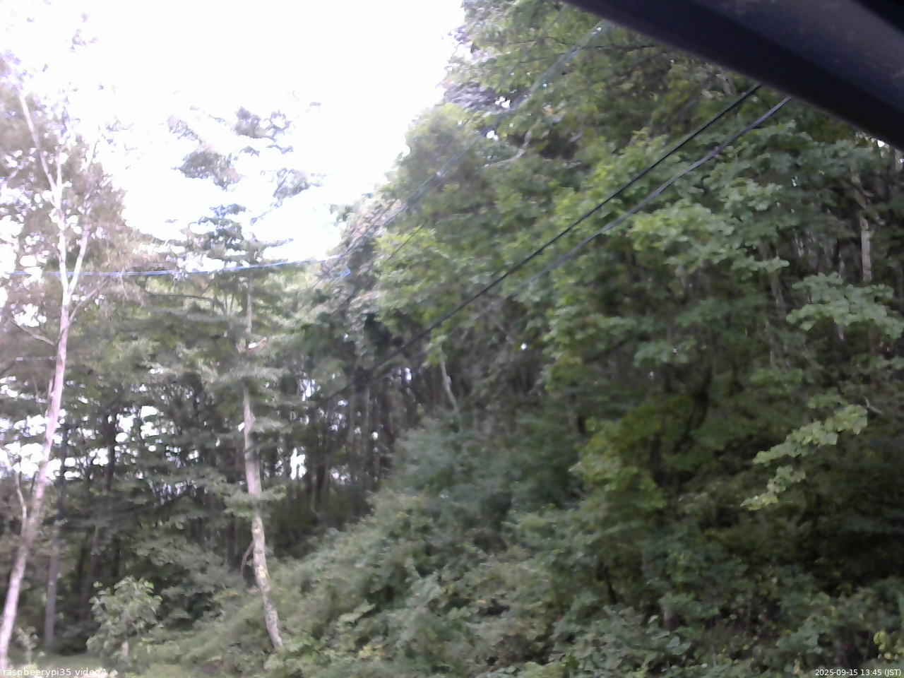 長野県菅平高原 ゆたか山荘 東側上空 2025/09/15 13:45