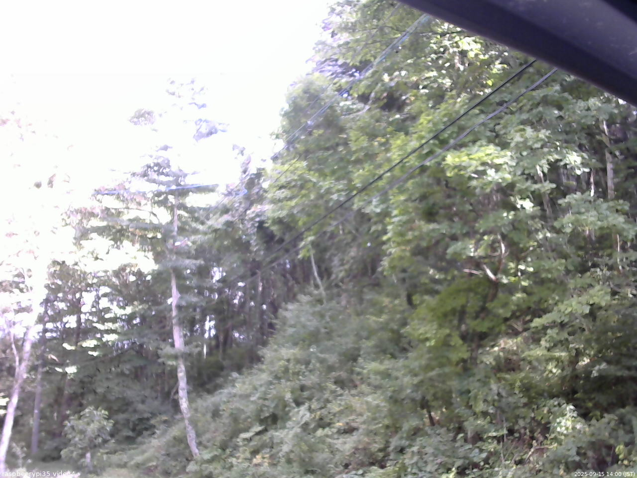 長野県菅平高原 ゆたか山荘 東側上空 2025/09/15 14:00