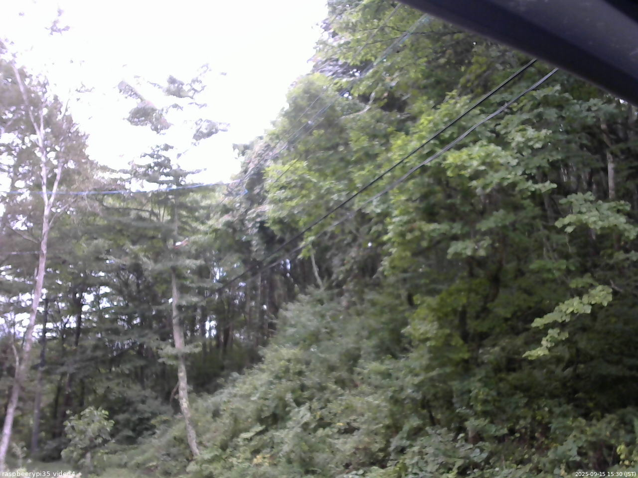 長野県菅平高原 ゆたか山荘 東側上空 2025/09/15 15:30