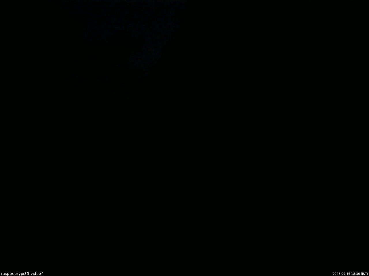 長野県菅平高原 ゆたか山荘 東側上空 2025/09/15 18:30